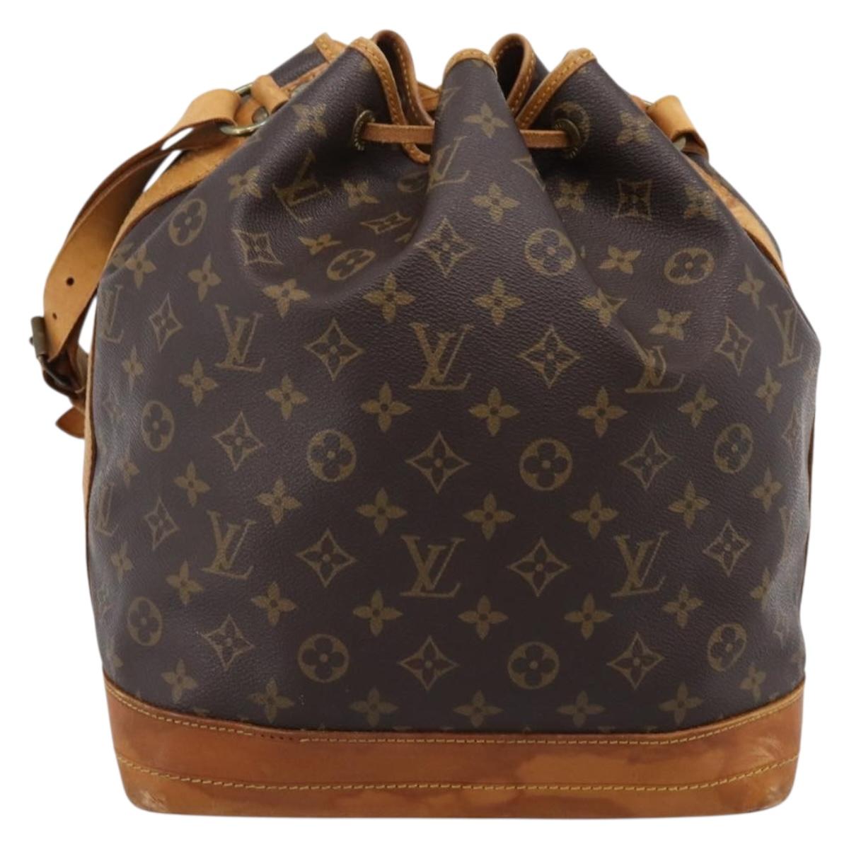 LOUIS VUITTON Monogram Noe Shoulder Bag M42224 LV Auth 204335