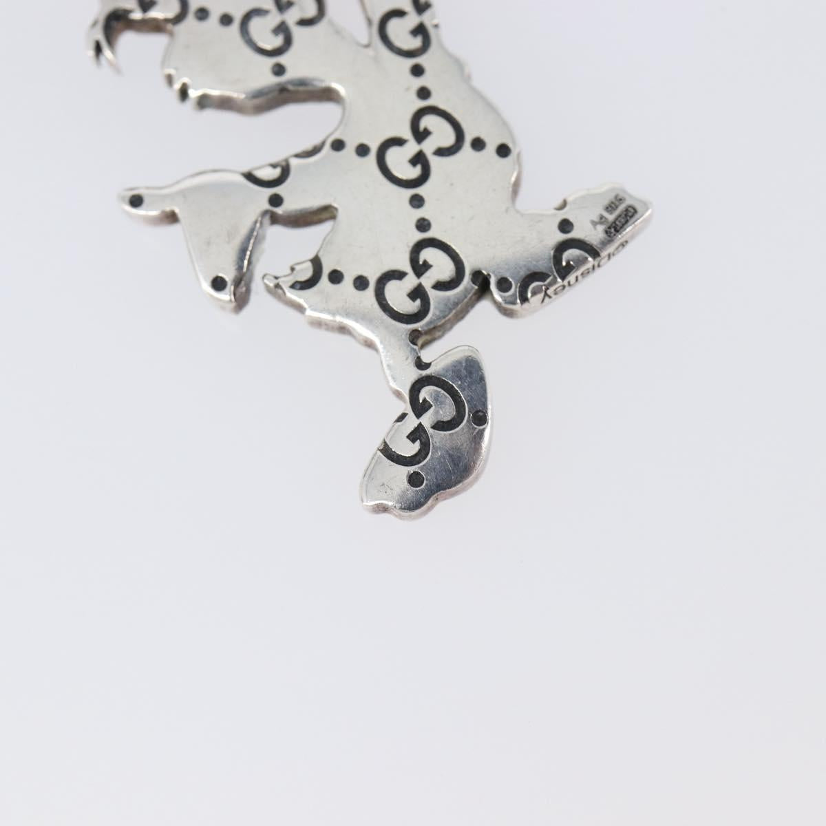 GUCCI Donald Duck Pendant Top Ag925 Disney Collaboration Silver Auth 204340M
