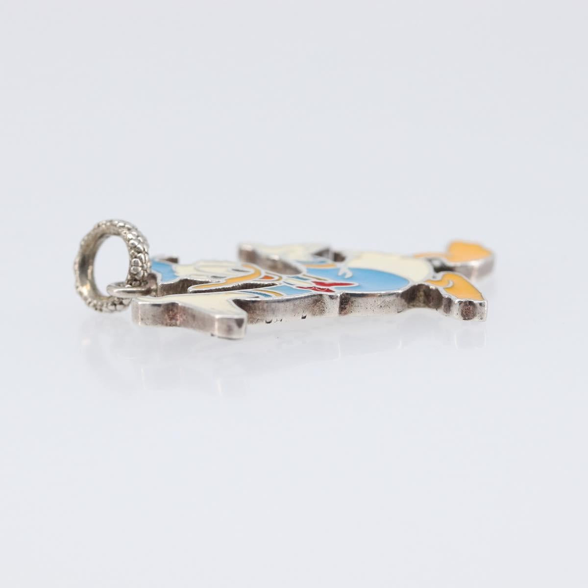 GUCCI Donald Duck Pendant Top Ag925 Disney Collaboration Silver Auth 204340M