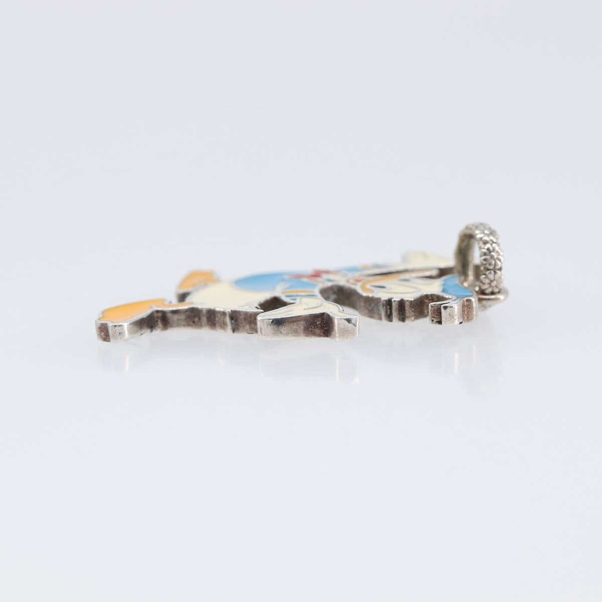 GUCCI Donald Duck Pendant Top Ag925 Disney Collaboration Silver Auth 204340M
