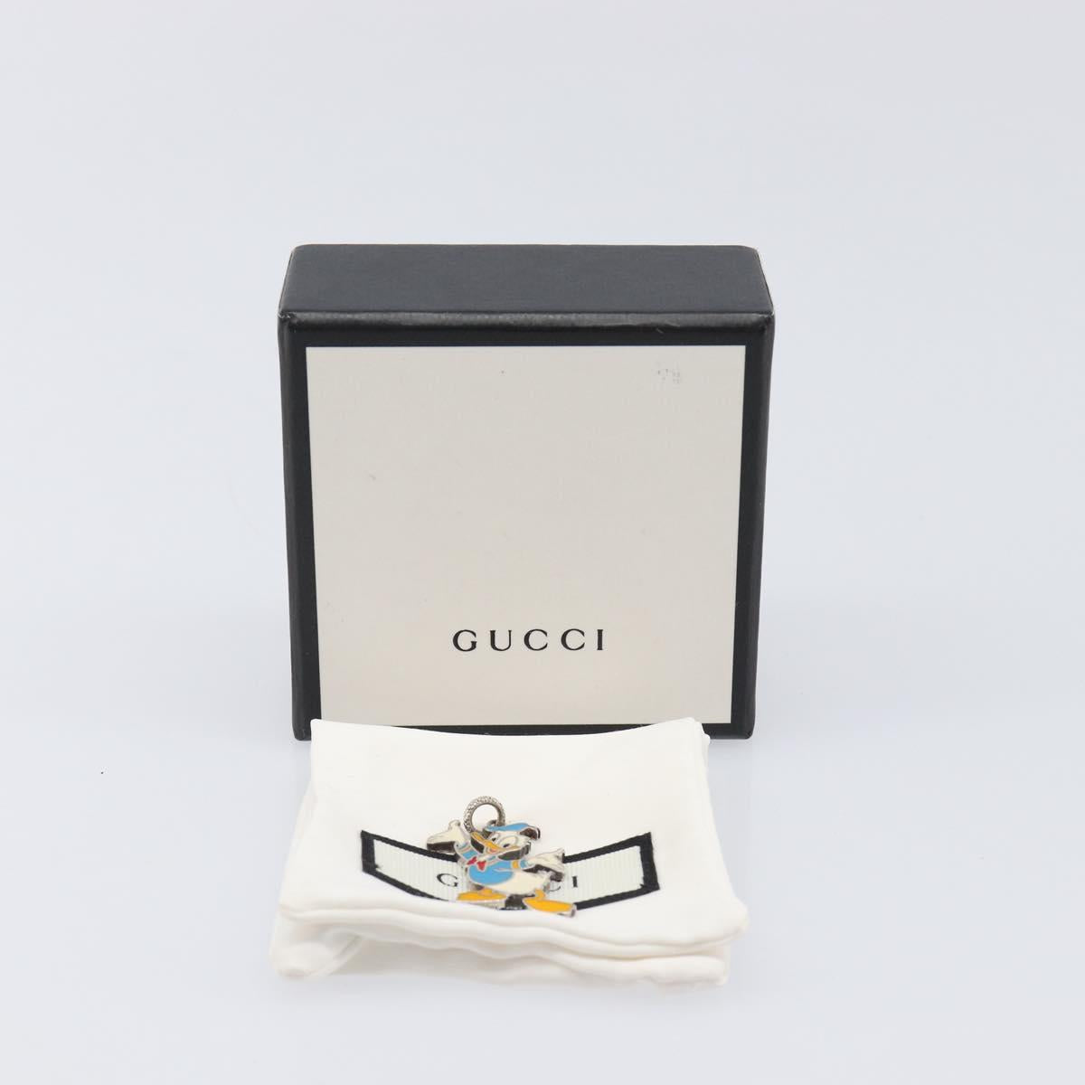 GUCCI Donald Duck Pendant Top Ag925 Disney Collaboration Silver Auth 204340M