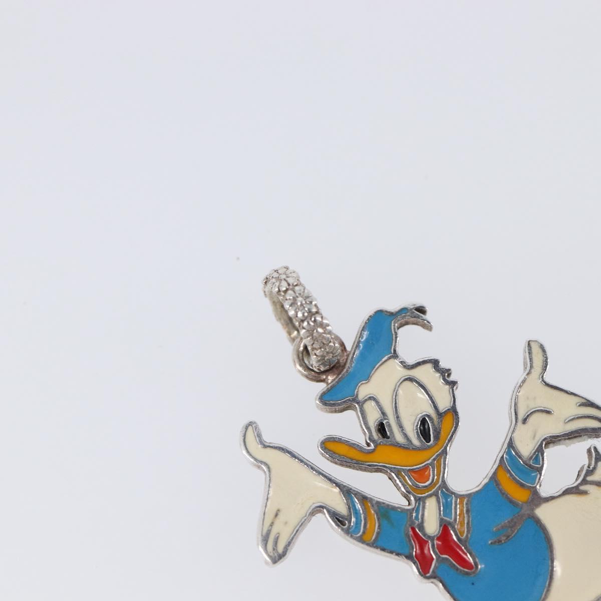 GUCCI Donald Duck Pendant Top Ag925 Disney Collaboration Silver Auth 204340M