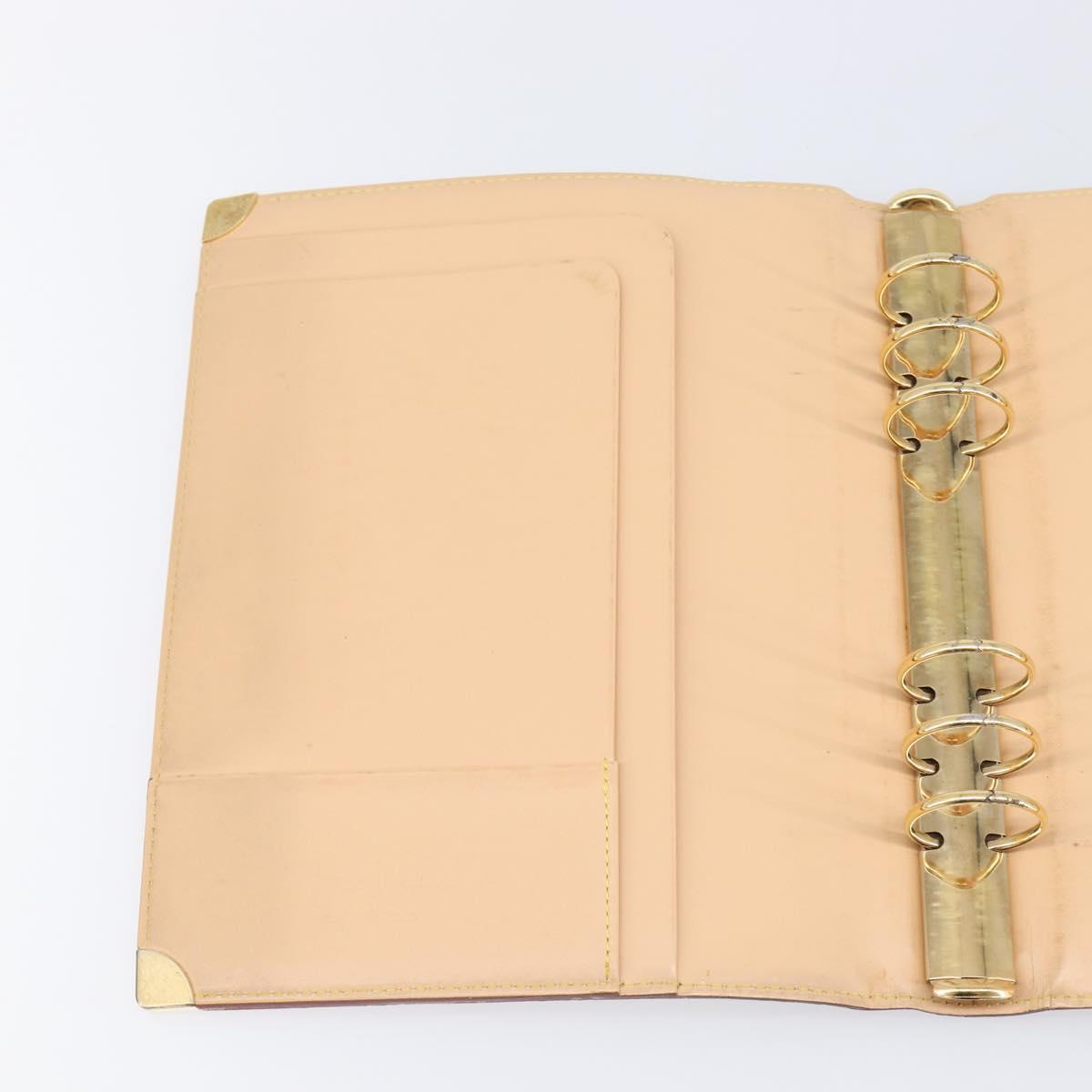 LOUIS VUITTON Monogram Multicolor Agenda GM Cover White R20894 LV Auth 204341V