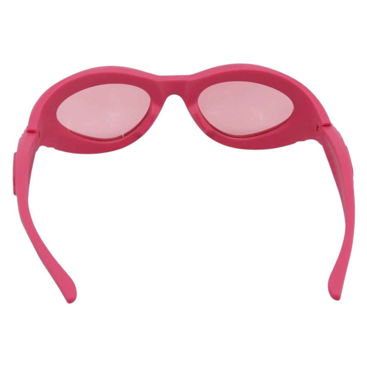BOTTEGA VENETA Sunglasses Rubber Pink Auth 204342