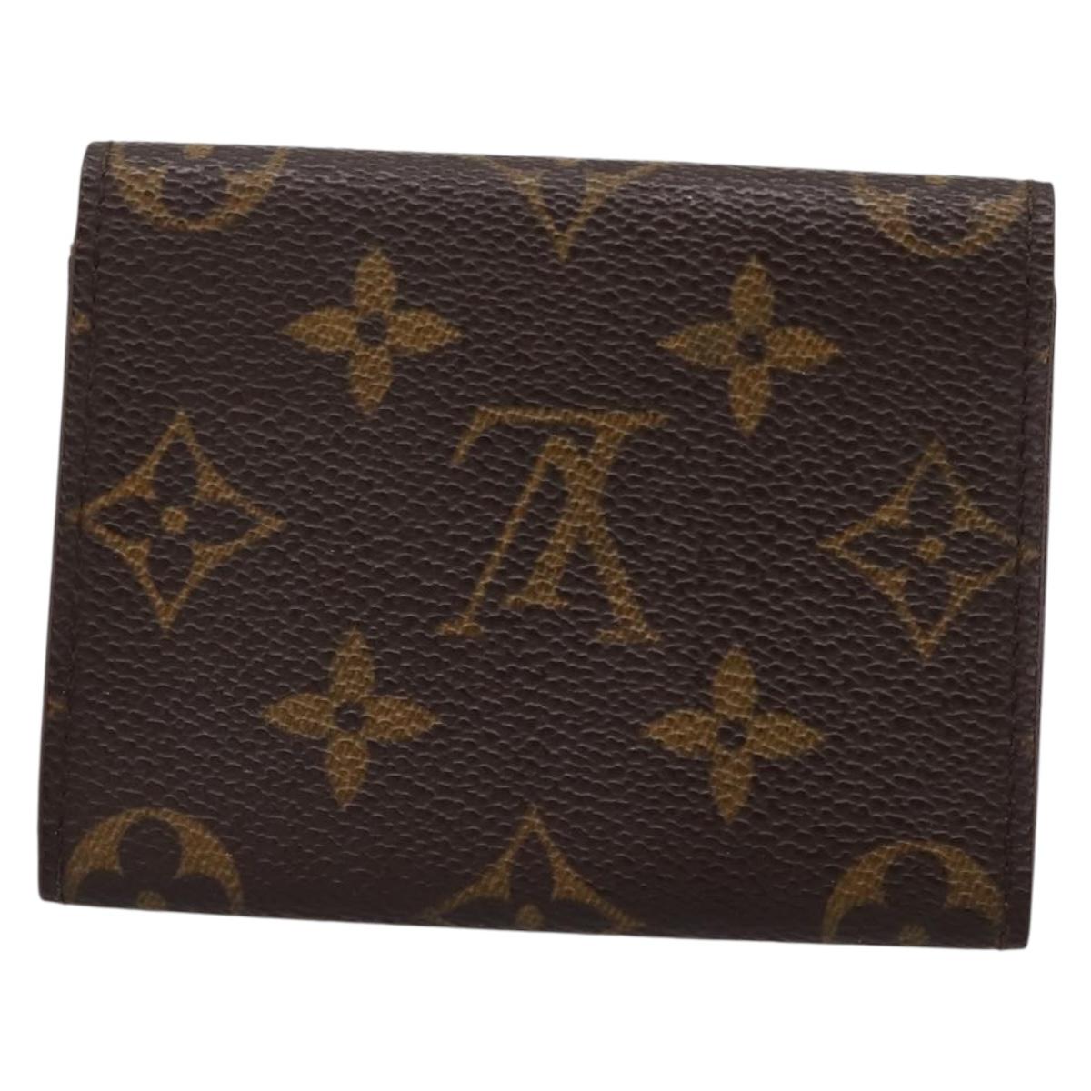 LOUIS VUITTON Monogram Anvelop Cult De Vuitto Card Case M62920 LV Auth 204343