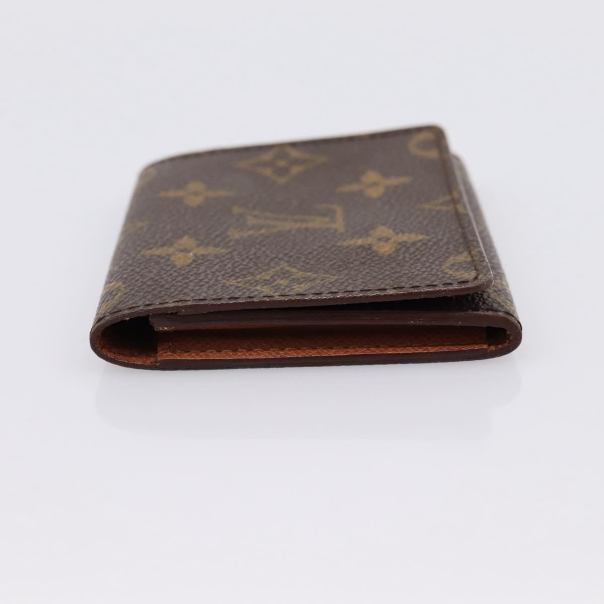 LOUIS VUITTON Monogram Anvelop Cult De Vuitto Card Case M62920 LV Auth 204343
