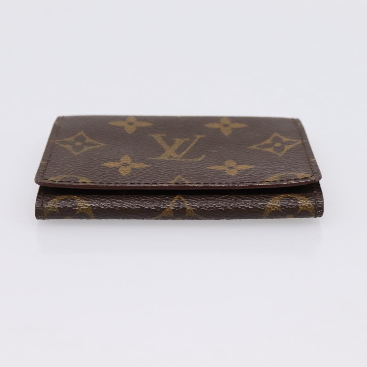 LOUIS VUITTON Monogram Anvelop Cult De Vuitto Card Case M62920 LV Auth 204343
