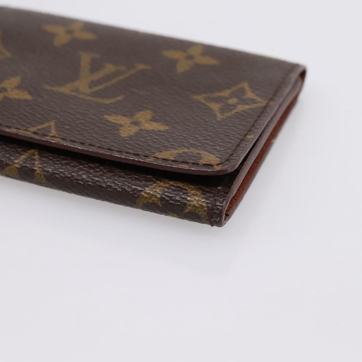 LOUIS VUITTON Monogram Anvelop Cult De Vuitto Card Case M62920 LV Auth 204343