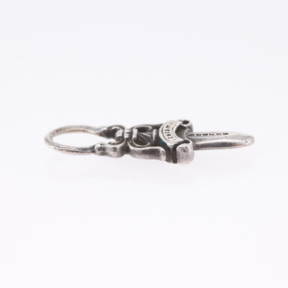 Chrome Hearts Dagger Pendant Top Ag925 Silver Auth 204344M