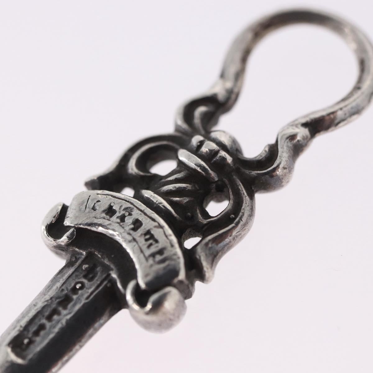 Chrome Hearts Dagger Pendant Top Ag925 Silver Auth 204344M