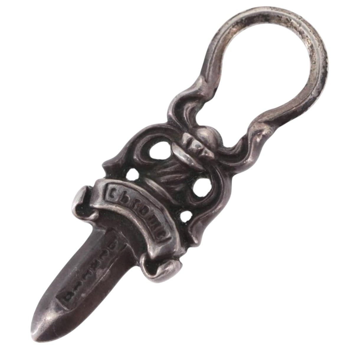 Chrome Hearts Dagger Pendant Top Ag925 Silver Auth 204345M