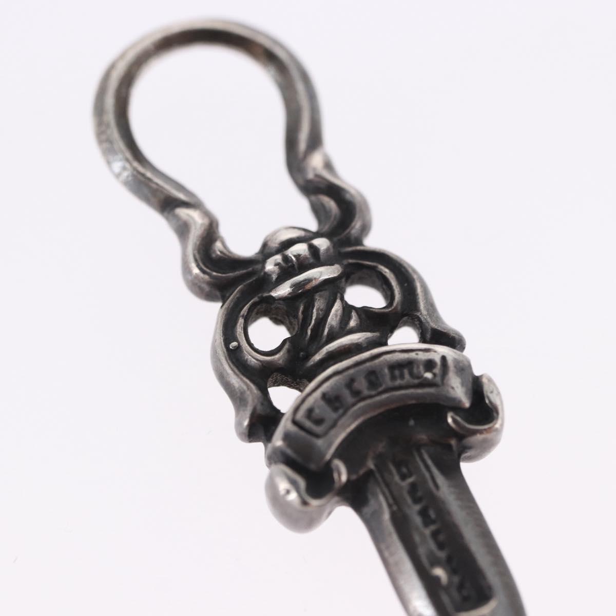 Chrome Hearts Dagger Pendant Top Ag925 Silver Auth 204346M