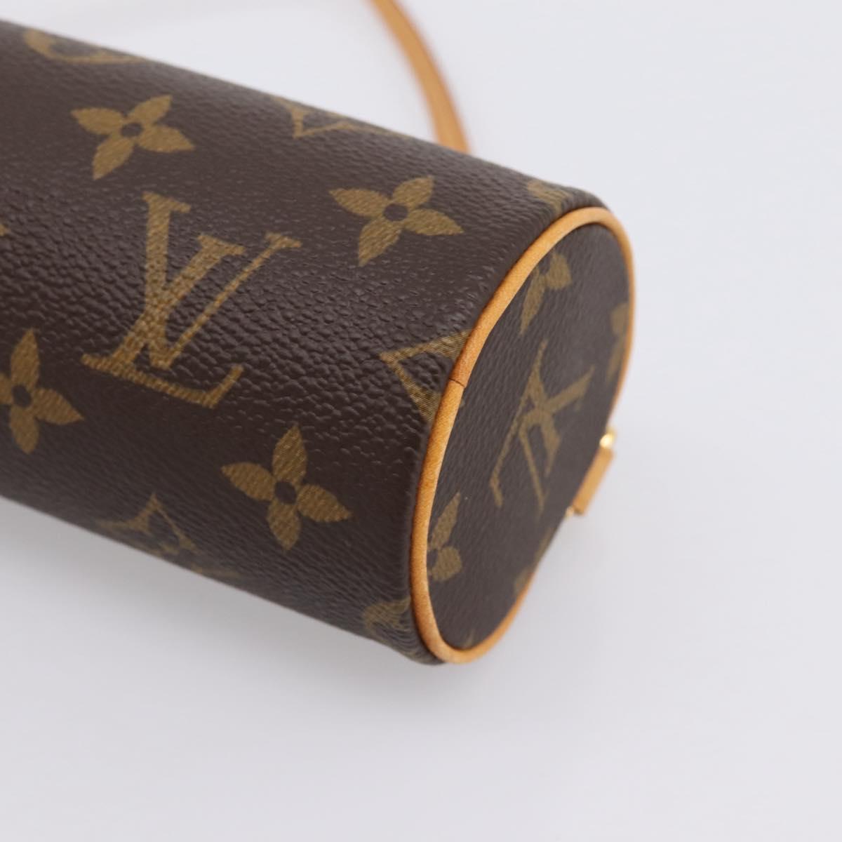 LOUIS VUITTON Monogram Papillon Pouch LV Auth 204348V