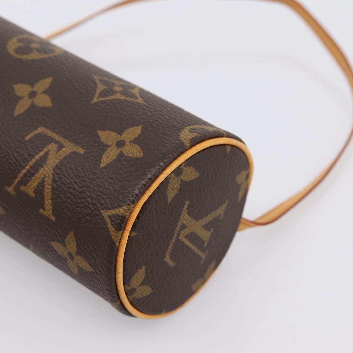 LOUIS VUITTON Monogram Papillon Pouch LV Auth 204348V