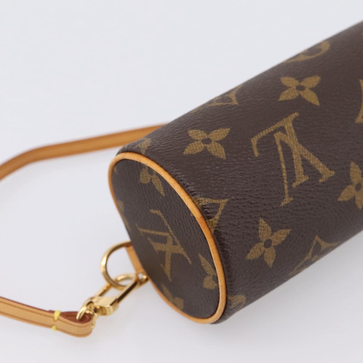 LOUIS VUITTON Monogram Papillon Pouch LV Auth 204348V