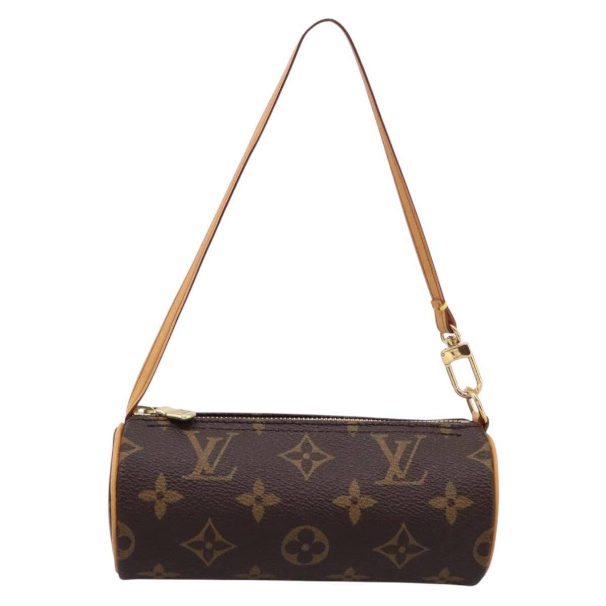 LOUIS VUITTON Monogram Papillon Pouch LV Auth 204348V