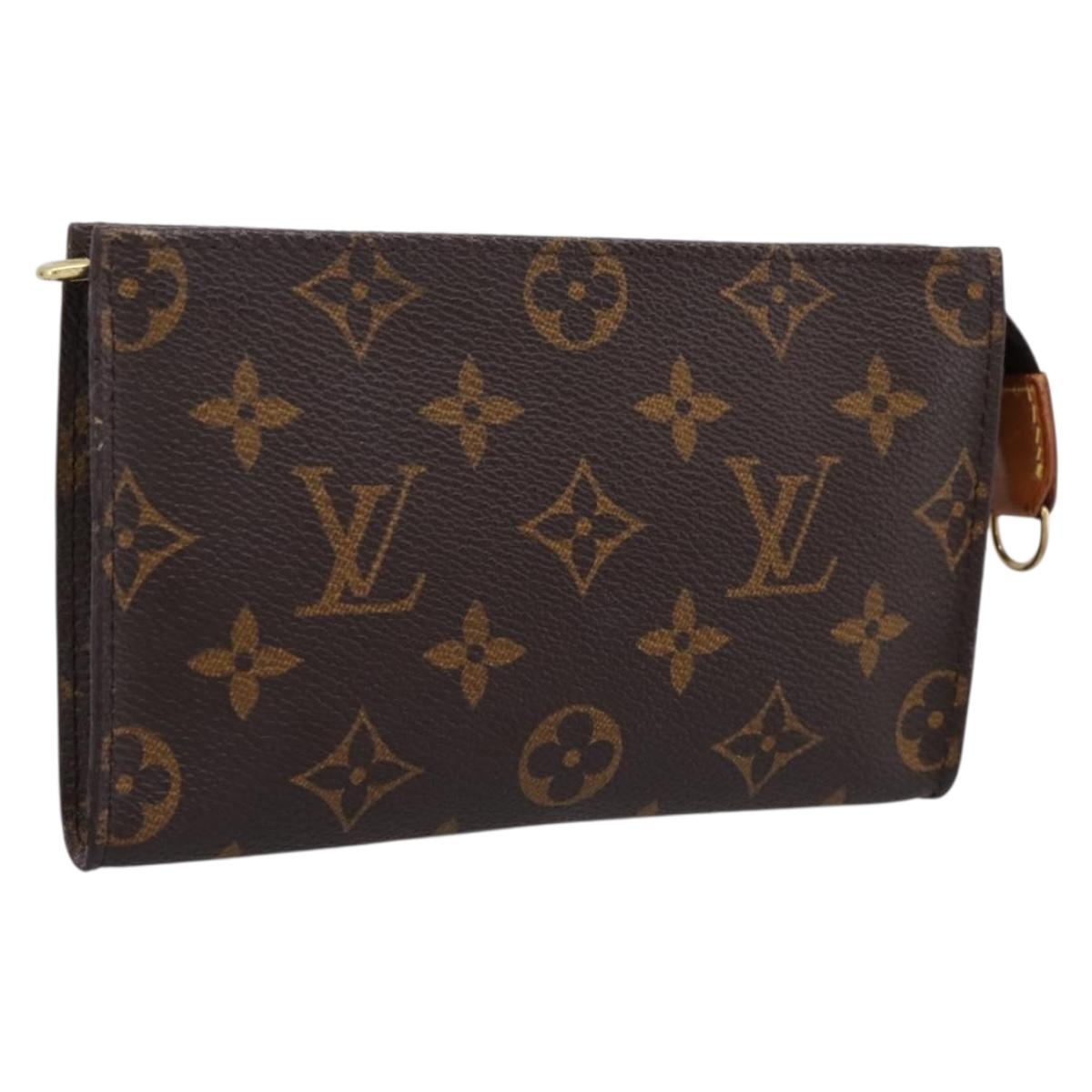 LOUIS VUITTON Monogram Bucket PM Accessory Pouch LV Auth 204354