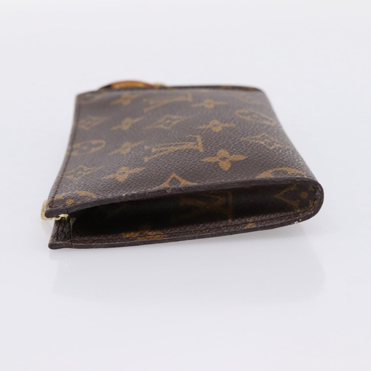 LOUIS VUITTON Monogram Bucket PM Accessory Pouch LV Auth 204354
