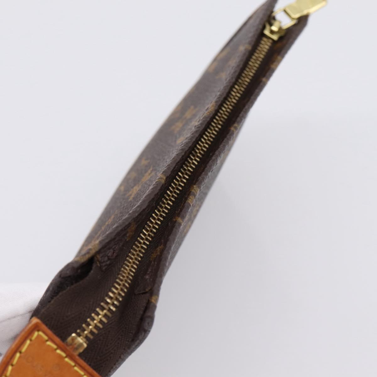 LOUIS VUITTON Monogram Bucket PM Accessory Pouch LV Auth 204354