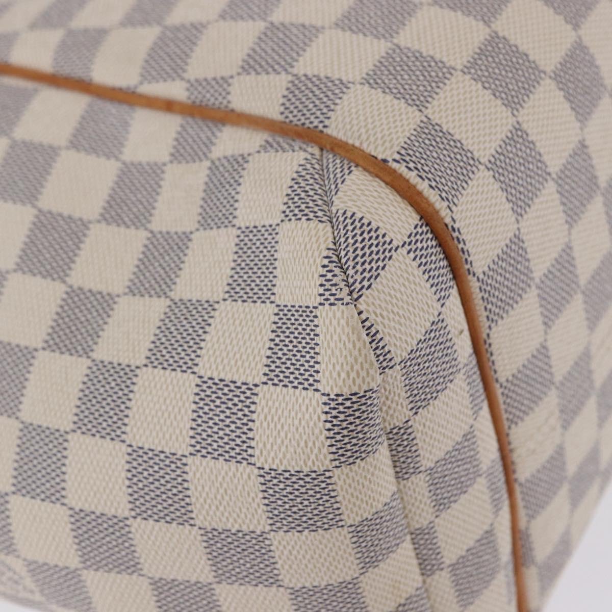 LOUIS VUITTON Damier Azur Totally MM Tote Bag N51262 LV Auth 204356