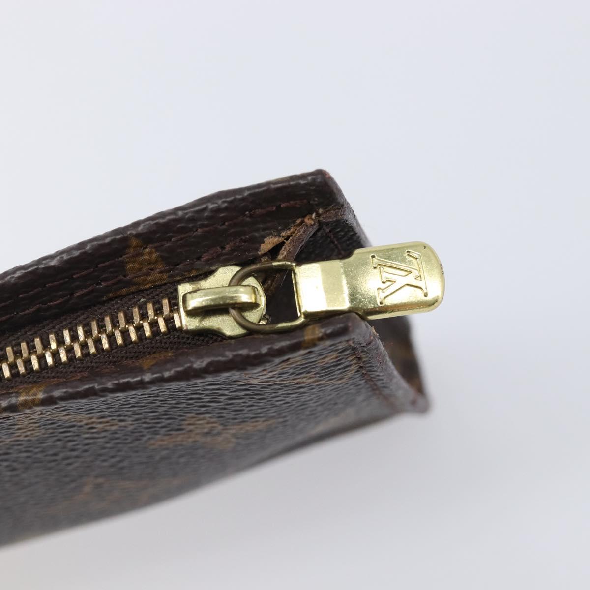 LOUIS VUITTON Monogram Bucket PM Accessory Pouch LV Auth 204359
