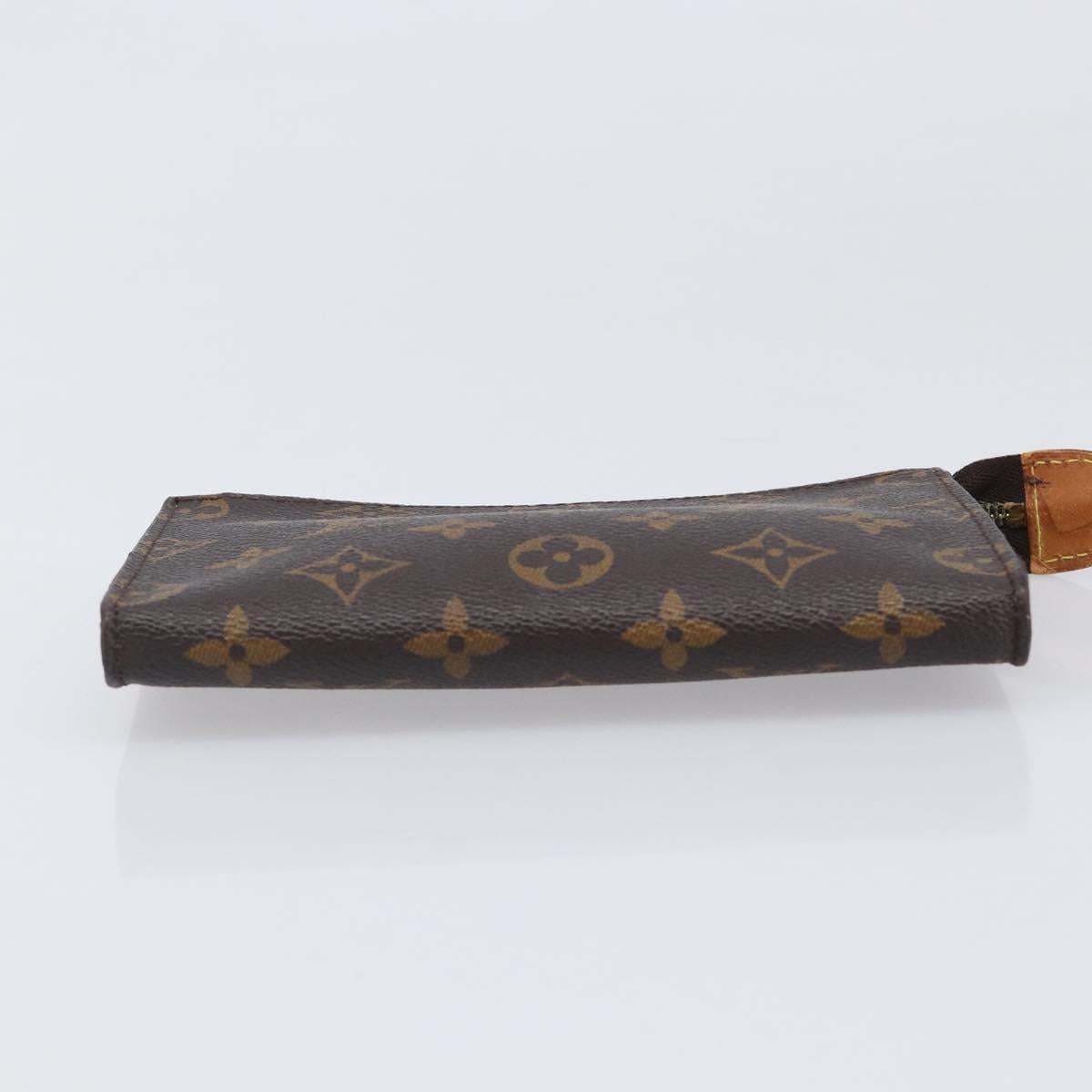 LOUIS VUITTON Monogram Bucket PM Accessory Pouch LV Auth 204359