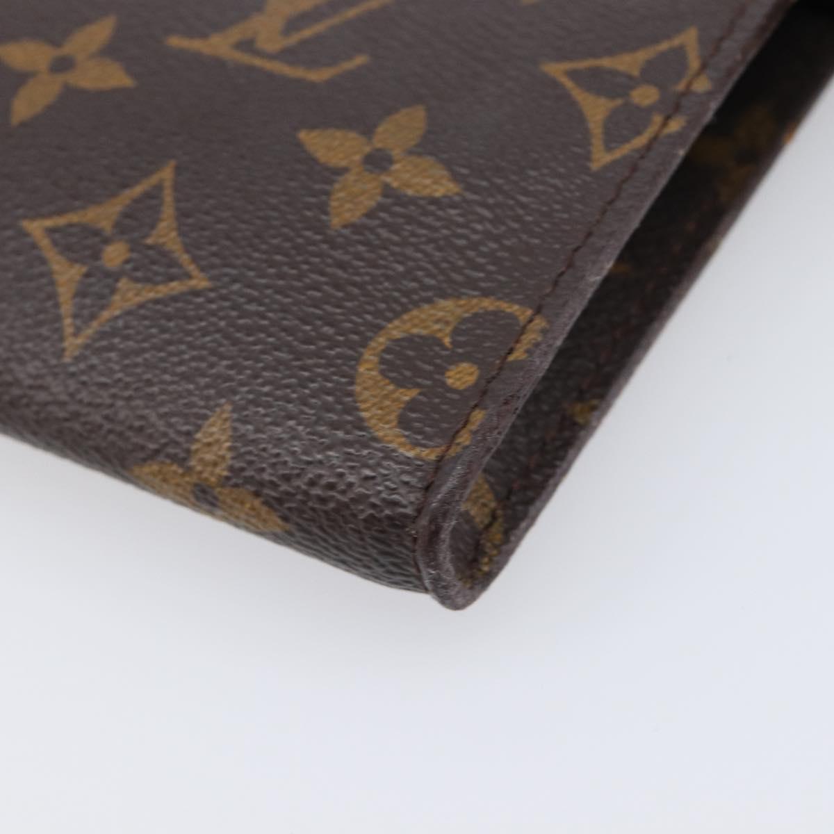 LOUIS VUITTON Monogram Bucket PM Accessory Pouch LV Auth 204359