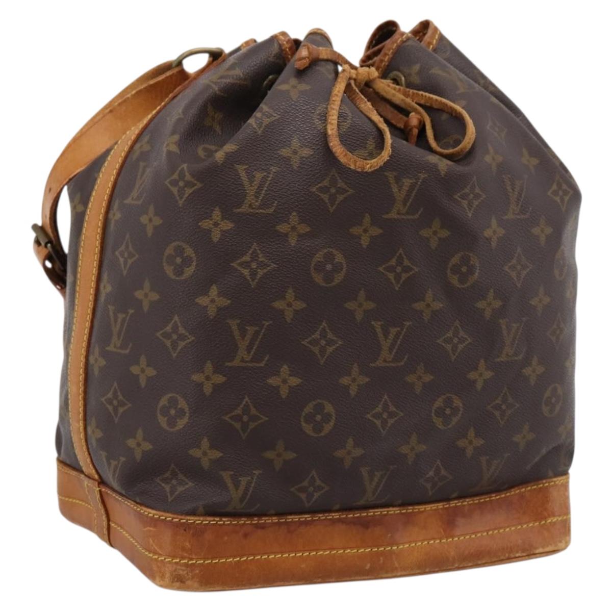 LOUIS VUITTON Monogram Noe Shoulder Bag M42224 LV Auth 204363