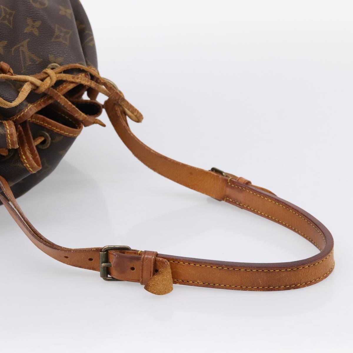 LOUIS VUITTON Monogram Noe Shoulder Bag M42224 LV Auth 204363