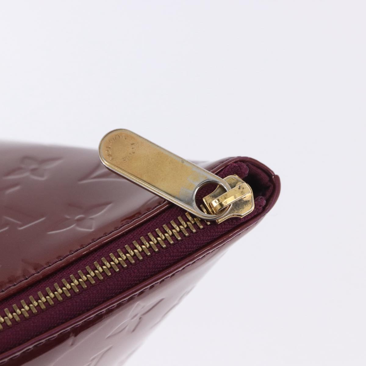 LOUIS VUITTON Monogram Vernis Bellevue PM Hand Bag Violet M93584 LV Auth 204368V