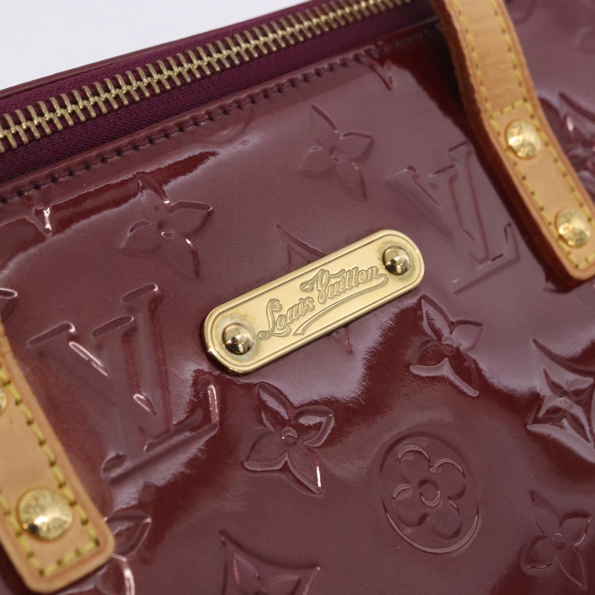 LOUIS VUITTON Monogram Vernis Bellevue PM Hand Bag Violet M93584 LV Auth 204368V