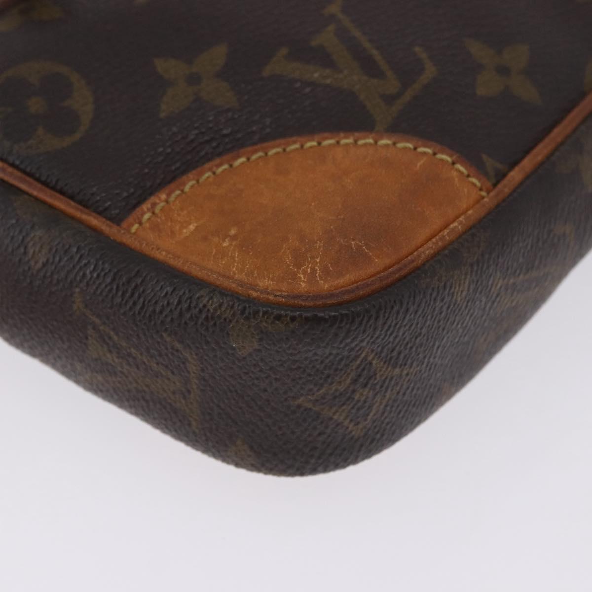 LOUIS VUITTON Monogram Marly Dragonne GM Clutch Bag M51825 LV Auth 204376