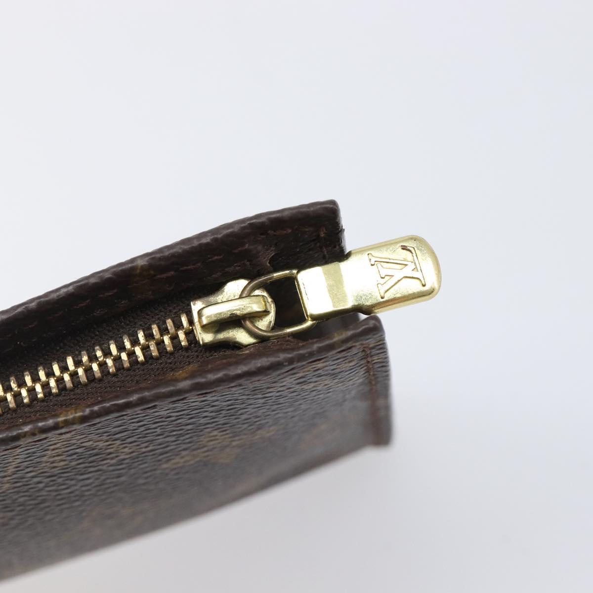 LOUIS VUITTON Monogram Bucket PM Accessory Pouch LV Auth 204384