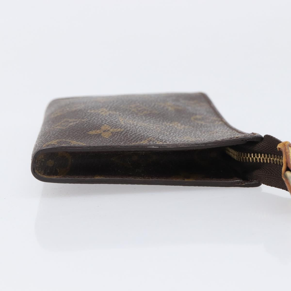 LOUIS VUITTON Monogram Bucket PM Accessory Pouch LV Auth 204384