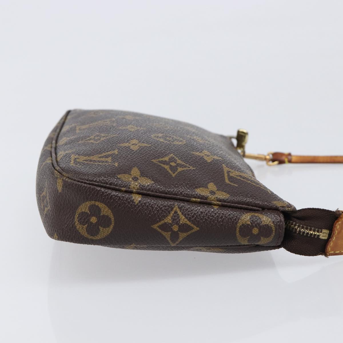 LOUIS VUITTON Monogram Pochette Accessoires Pouch M51980 LV Auth 204385