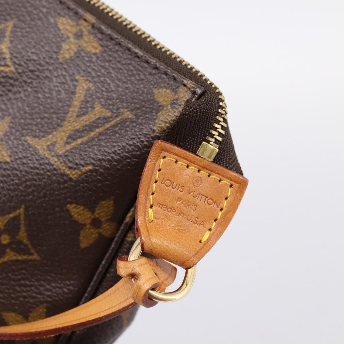 LOUIS VUITTON Monogram Pochette Accessoires Pouch M51980 LV Auth 204389V