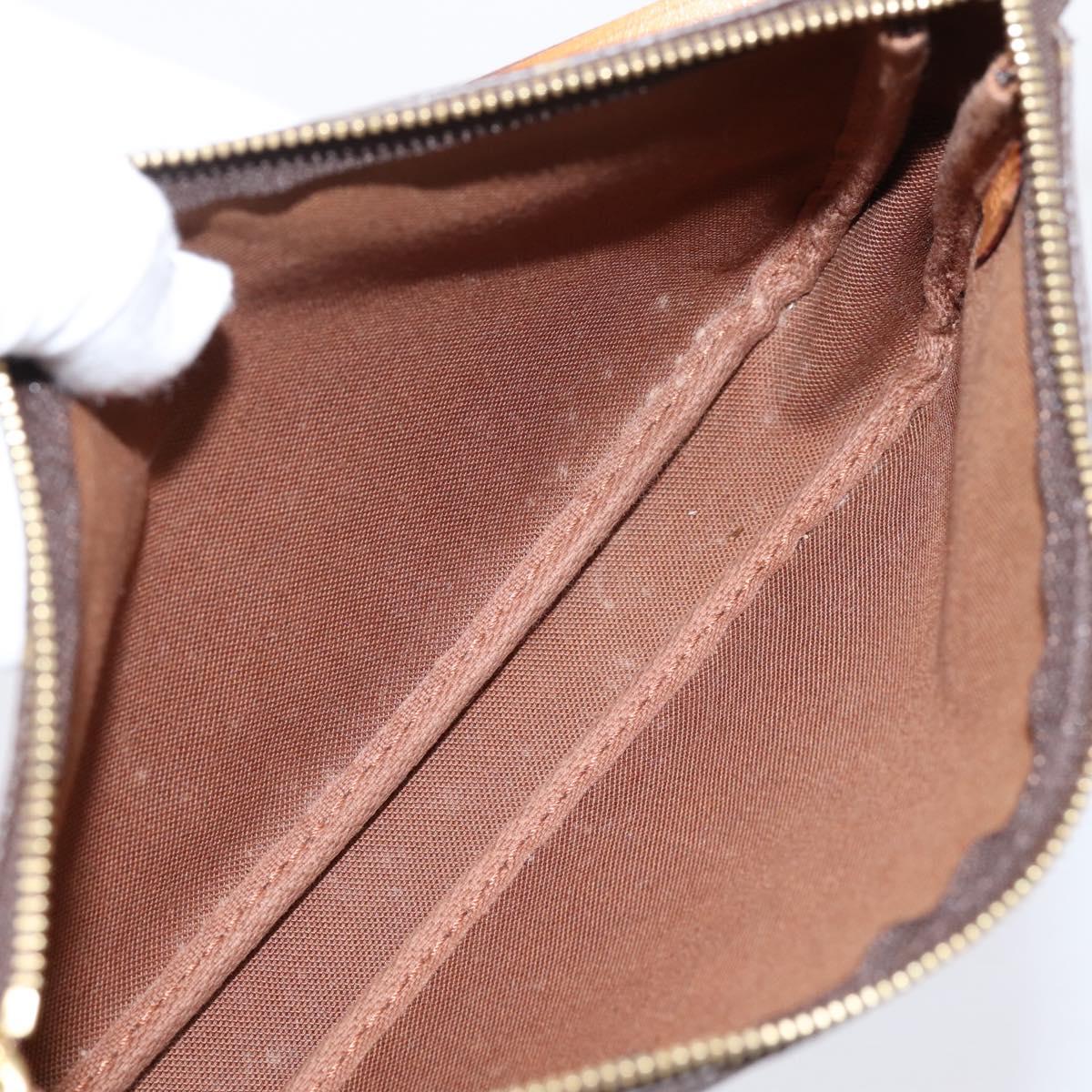 LOUIS VUITTON Monogram Pochette Accessoires Pouch M51980 LV Auth 204389V