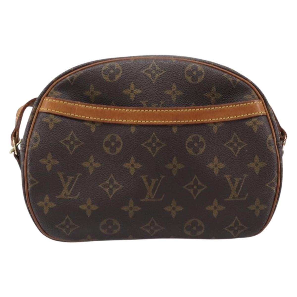 LOUIS VUITTON Monogram Blois Shoulder Bag M51221 LV Auth 204393