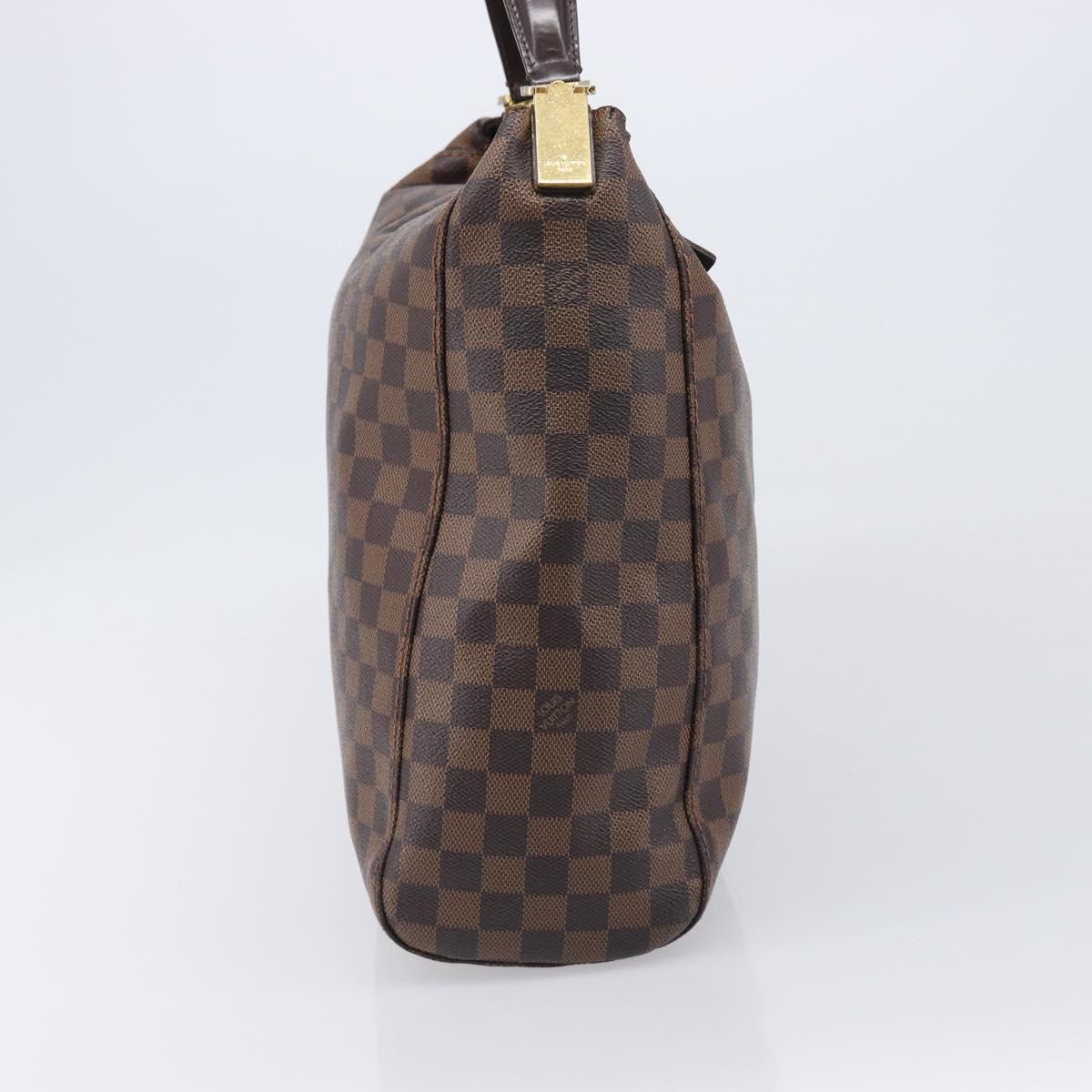 LOUIS VUITTON Damier Ebene Portobello PM Shoulder Bag N41184 LV Auth 204397