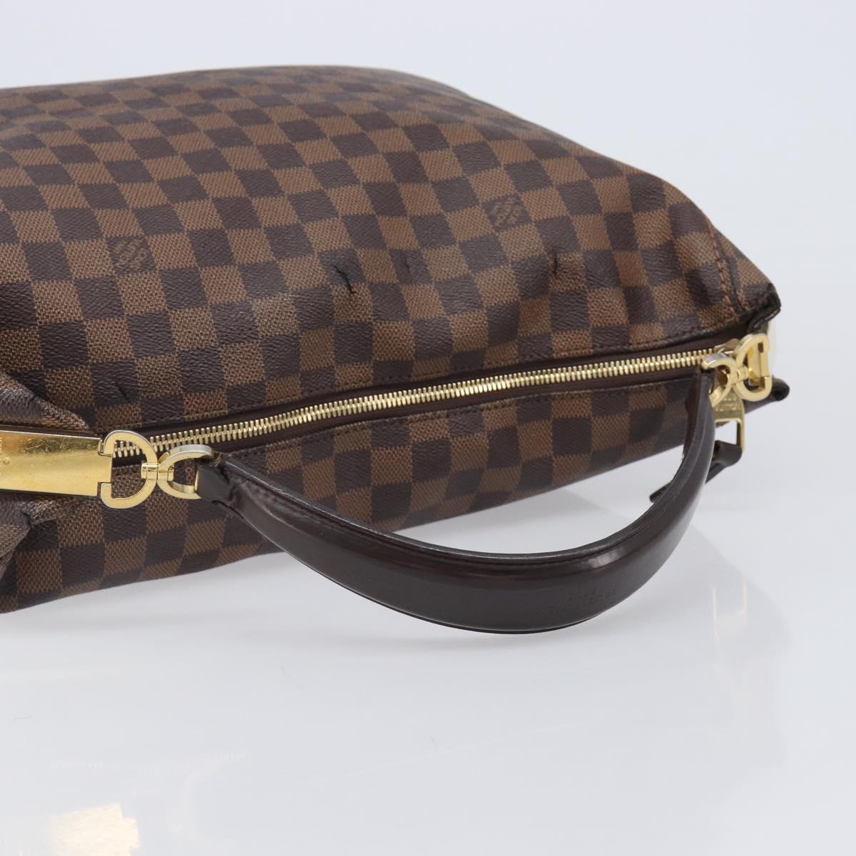LOUIS VUITTON Damier Ebene Portobello PM Shoulder Bag N41184 LV Auth 204397