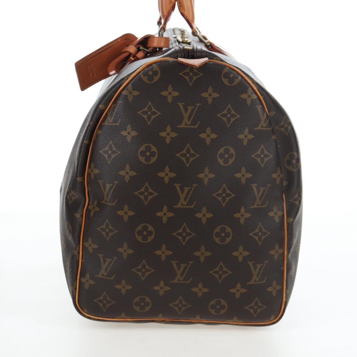 LOUIS VUITTON Monogram Keepall 50 Boston Bag M41426 LV Auth 204399A