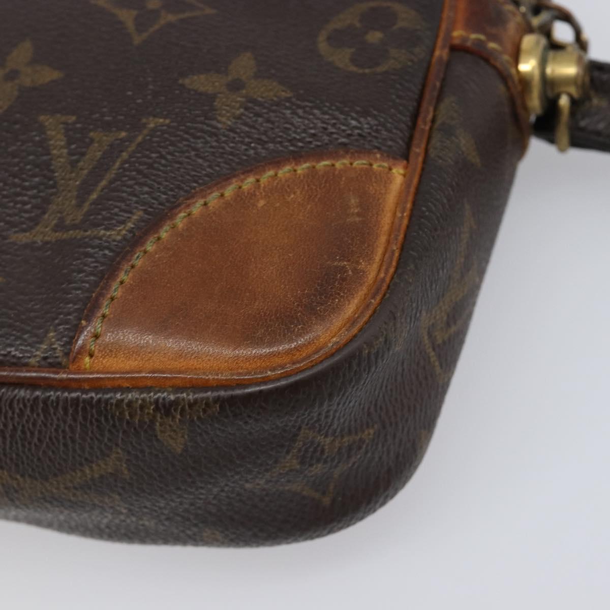 LOUIS VUITTON Monogram Marly Dragonne GM Clutch Bag M51825 LV Auth 204409