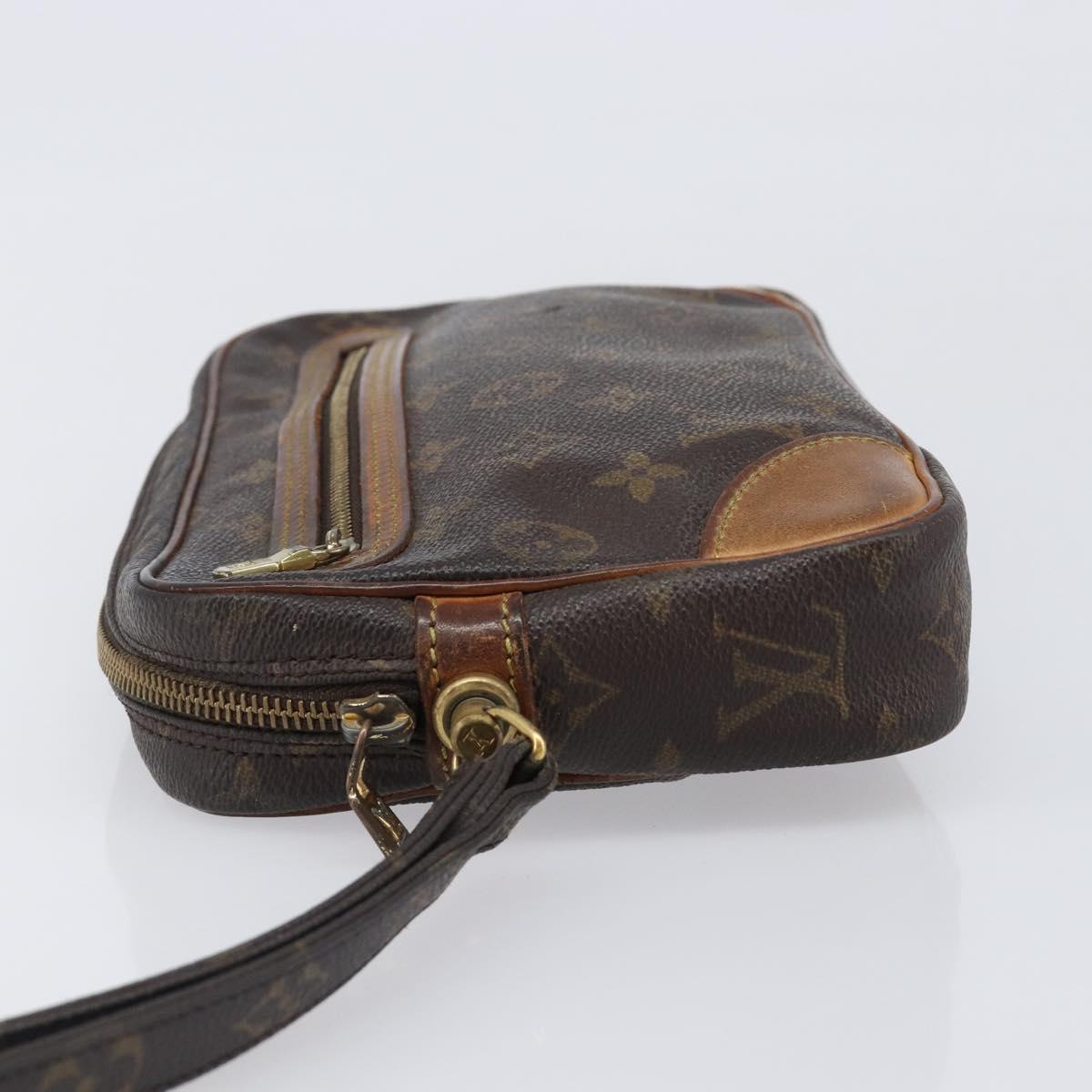 LOUIS VUITTON Monogram Marly Dragonne GM Clutch Bag M51825 LV Auth 204409