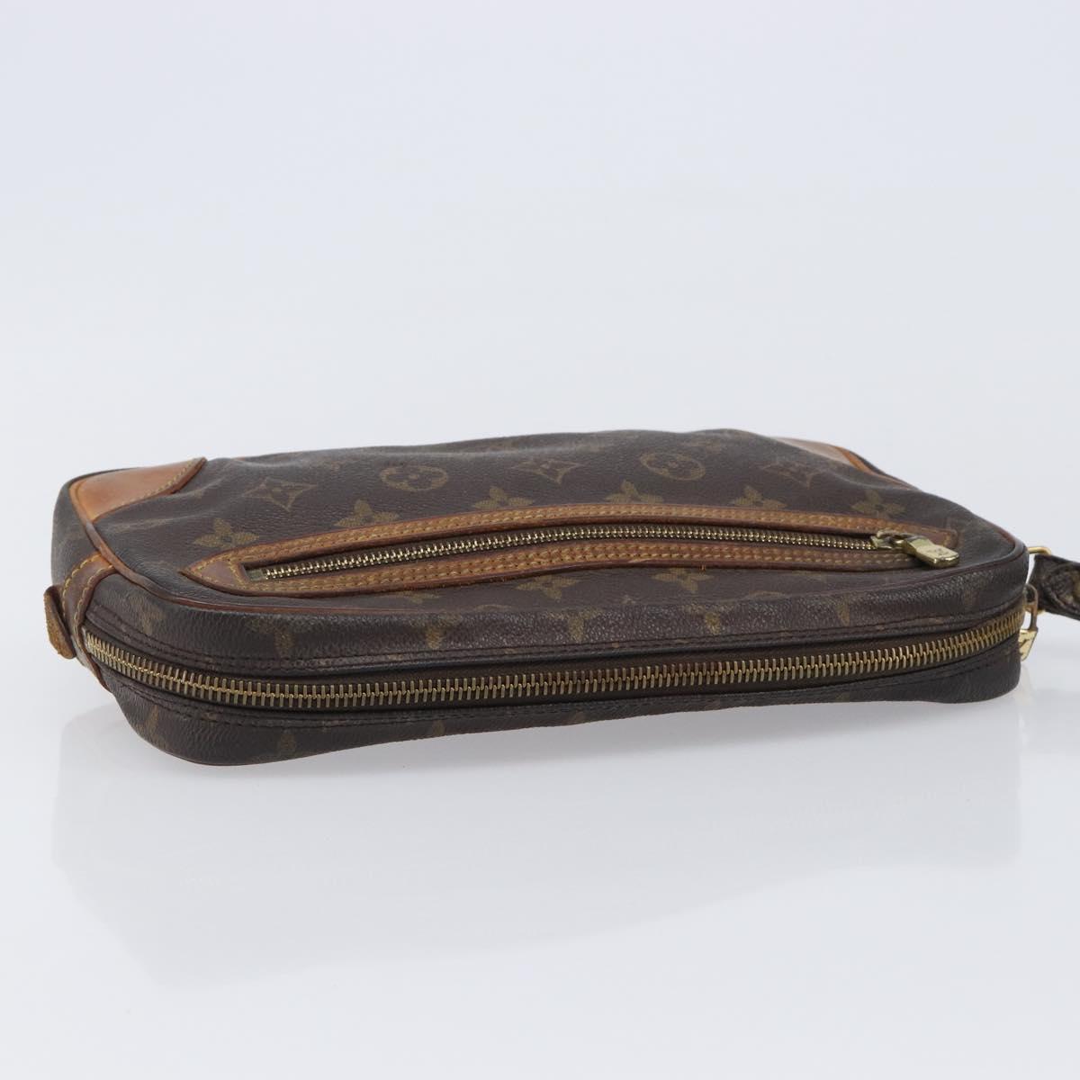 LOUIS VUITTON Monogram Marly Dragonne GM Clutch Bag M51825 LV Auth 204409