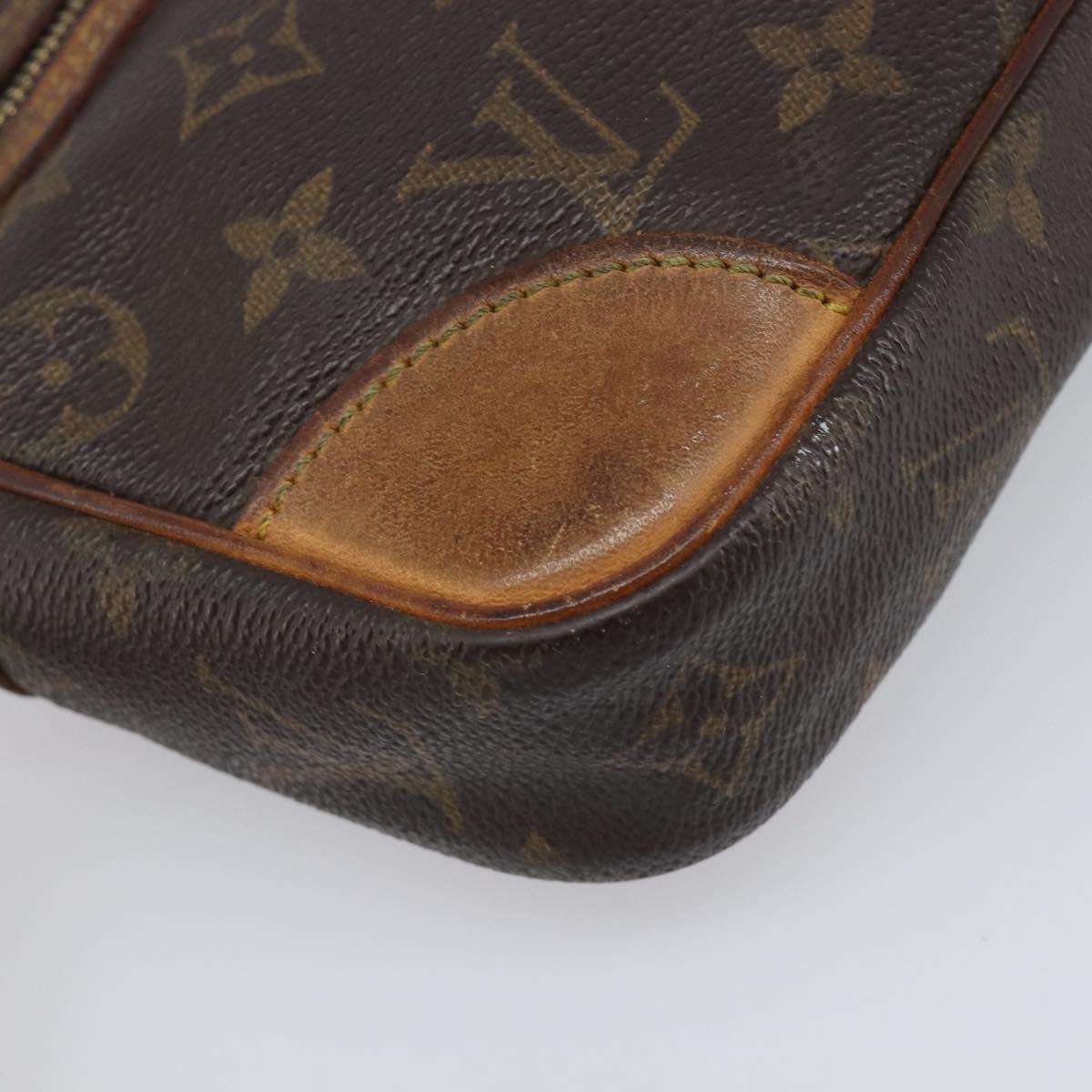 LOUIS VUITTON Monogram Marly Dragonne GM Clutch Bag M51825 LV Auth 204409