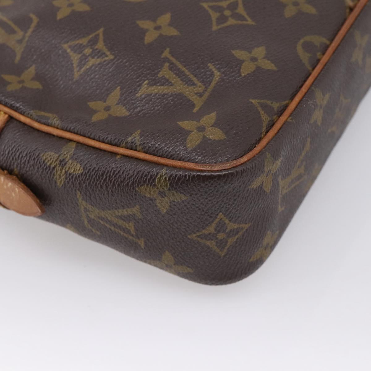 LOUIS VUITTON Monogram Compiegne 23 Clutch Bag M51847 LV Auth 204410