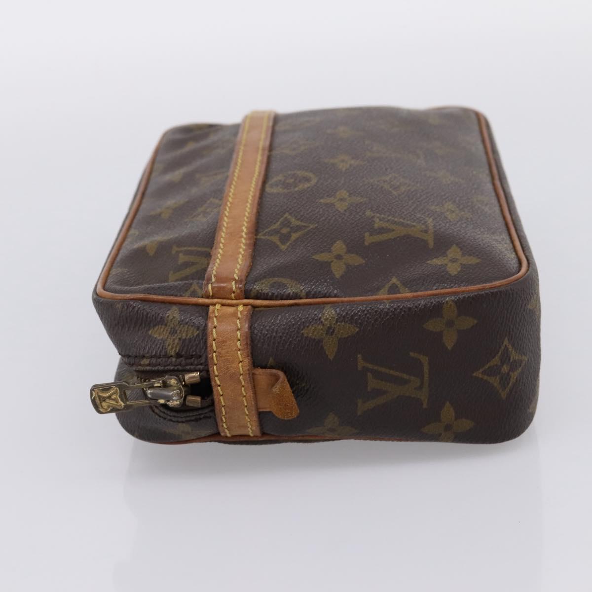 LOUIS VUITTON Monogram Compiegne 23 Clutch Bag M51847 LV Auth 204410