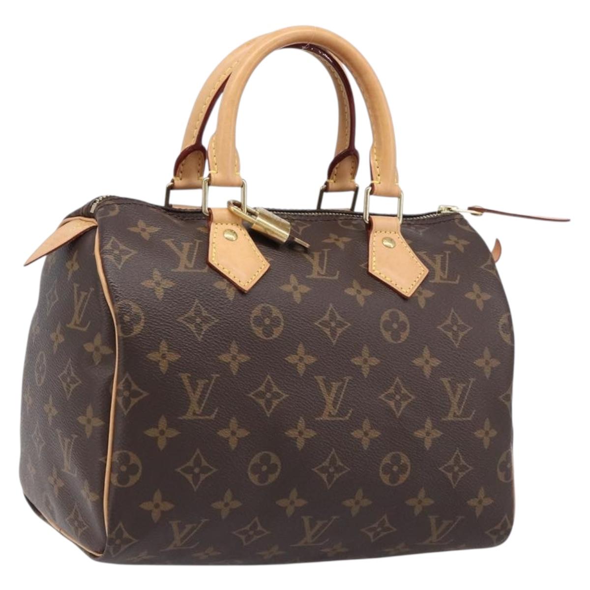LOUIS VUITTON Monogram Speedy 25 Hand Bag M41528 LV Auth 204411SAV