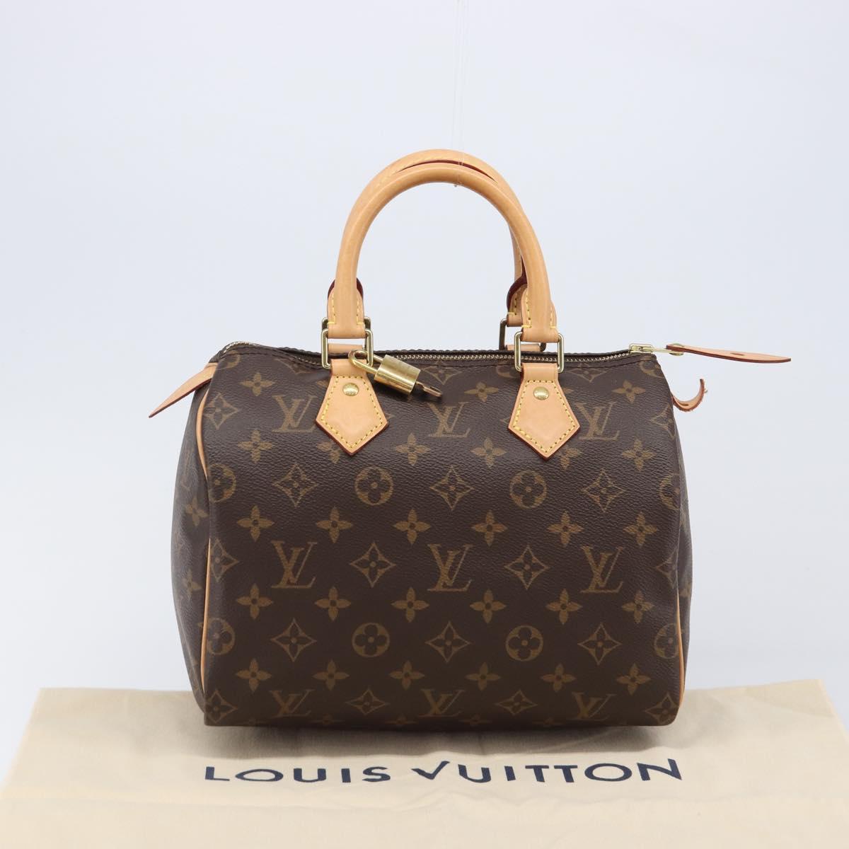 LOUIS VUITTON Monogram Speedy 25 Hand Bag M41528 LV Auth 204411SAV