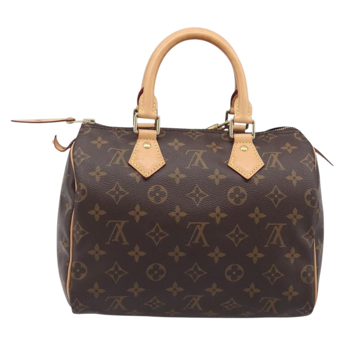 LOUIS VUITTON Monogram Speedy 25 Hand Bag M41528 LV Auth 204411SAV